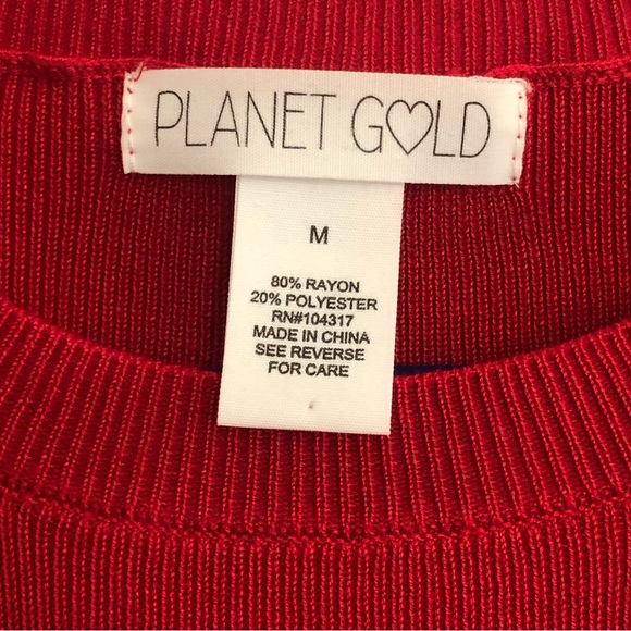 Planet Gold Juniors Studded Sweater Dress - Picture 4 of 10